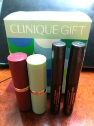 全新clinique唇膏及睫毛膏未打開