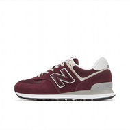 New Balance NB 574 Retro Low-Top Running Shoes รองเท้ากีฬาผู้หญิงข้าว RED-ML574EVM