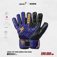 Găng Tay Thủ Môn IWIN Keepa Pro GK04 Xương Tay 4 Ngón Tháo Lắp