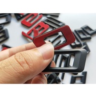 Black Car Emblems Rear Number Letters Badges For BMW 7 series E67 F01 F02 F03 G11 G12 730d 730Ld 725