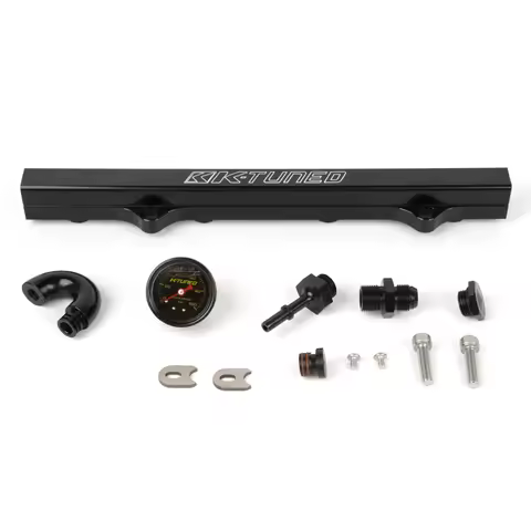 Suitable for Honda Civic K20 K24 FD2 CL7 DC5 fuel rail K series fuel rail with oil pressure gauge