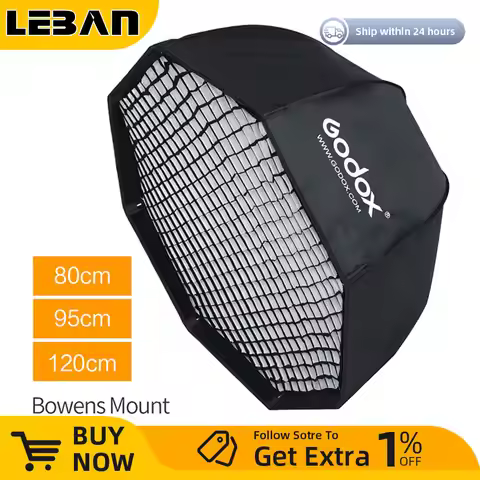 Godox SB-UE Series 80cm 95CM 120cm Portable Octagon Umbrella Honeycomb Grid Softbox