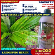 Promo COD Obat Bercak Daun Kelapa Sawit BIOPATEK 500ml Fungisida &amp; Bakterisida Hayati Pupuk untuk Hama Penyakit Obat Semprot Bercak dan Busuk Daun Tanaman Bibit Kelapa Sawit Terbaik dan Ampuh Murah Terlaris