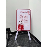 03 - WEDDING BOARD, GATE BOARD, FOMET 5mm GUEST BOARD