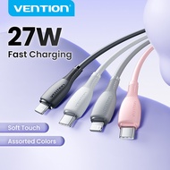 Vention Type C to Lightning Cable PD Fast Charging IOS CableFlexible Cable with Strap for Apple iPho