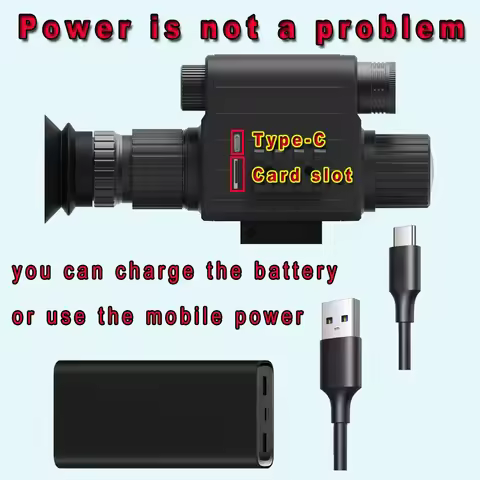 M5 Digital Riflescope Night Vision Scope Sight Infrared Monocular 950nm Laser IR 1080P Video Photo R