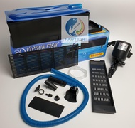 Vipsun Fish VS-9800 - Bộ Máng và Máy Bơm Lọc Nước Hồ Cá - Có 2 bông lọc