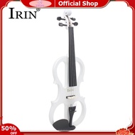 TEQIN【Fast Delivery】IRIN 4/4 Electric Acoustic Violin Fiddle with Violin Case Cover Bow for Musical 