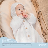 BU - Peter Pan mid-neck long-sleeved bodysuit - White - 0M 3M 6M 9M - 96A - F.T8C - BF84A