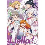 Love Live ! Liella ! 日版 2022年 B6 手帳 schedule book 月間 記事簿 筆記本 記事本 筆記簿 (日本假期) 偶像學園 明星學生妹 (A款)
