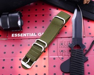 สายนิลอนสําหรับนาฬิกาดําน้ํา Luminox LuMinos ขนาด 22 มม. สายนาฬิกาแคนวาสหนา 23 มม. หัวเข็มที่หายใจได