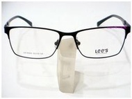 【angel精品眼鏡】┌☆°LEE'S☆。☆┐經典簡約素型LOGO時尚鏡架LS50607*藍~詳看關於我~鬼洗.超寬設計