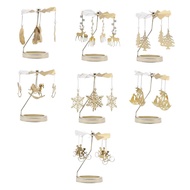[mojotorw7] Rotating Candle Holder - Rotating Metal Candle Holder and Tea Candle Holder,