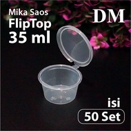 (Bekasi) Sauce Container 35 ML - Sauce Container - DM Sauce Container