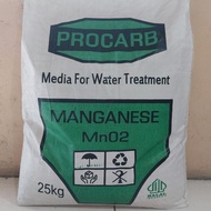 NEWEST - manganese MnO2 PROCARB manganese water filter media/