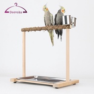 [deevoka] Parrot Perch, Bird Swing Bridge, Bird Perch, Fitness Stand, Bird Training Stand for Cockat