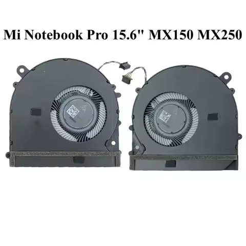For Notebook Pro 15.6" MX150 MX250 MX350 181501-AD Computer Cooler Radiators CPU GPU Cooling Fan ND5