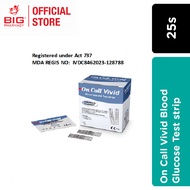 On Call Vivid Blood Glucose Test Strip (25's)