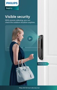 *包安裝* Philips 飛利浦 EasyKey 702 人臉 識別 電子鎖