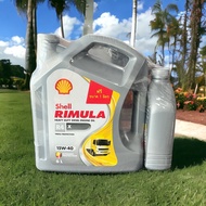 Shell Rimula Engine Oil 15w-40 R4X Diesel Packing Size 6+1L