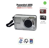 Canon Powershot A800 10MP Digital Compact camera tone Film Used กล้องดิจิตอลเก่า ถ่ายรูปสวยสไตล์ Y2K เลนส์คมชัด มือสองคุณภาพประกันสูง