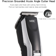 [WNME] HTC Haar Schneiden Maschine Haarschnitt Maschine Elektrische Haar Clipper Professional Hair Trimmer Für Männer Barber Mit Draht EU Stecker