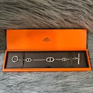 HERMES FARANDOLE 925 純銀 豬鼻子 豬鼻 手鍊 手鏈 手串