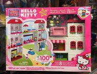 C-11  櫃 ：   MEGA BLOKS HELLO KITTY 107 PICS 別墅積木組　天貴玩具店