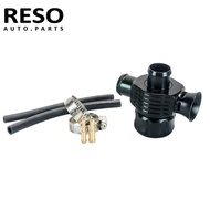 RESO Universal 25mm Turbo Diverter Dump Blow Off Valve Dual Port For VW MK4 Golf Polo GTI 1.8T Saab 
