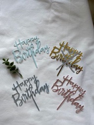 Happy Birthday 生日插牌 3色