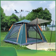 Tent Outdoor Folding Family Picnic Must-Have Product Moisture-Proof Sun-Proof Parent-Child Camping V
