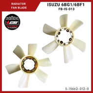 470mm-105-136-6BLADE Radiator Fan Blade For Isuzu 6BG1 / 6BF1 5-13662-012-0/FB-IS-013 GSK