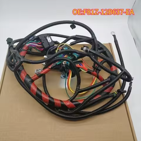 High quality New For F81Z-12B637-EA Wiring Harness For F450 Truck V8 7.3L Diesel F81Z12B637EA