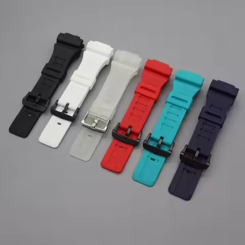 Resin Strap For Casio AQS810 AEQ-110W W-735H SGW-500H AE-1200 Replace Watch Band 18mm Rubber Sport W