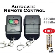 Autogate door remote control SMC5326 330Mhz 433Mhz auto gate controller (Battery Included)