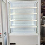 showcase open chiller merk sanden intercool p-120 cm second