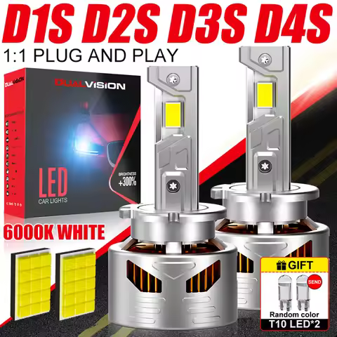 D2S D4S Xenon Bulb Led Car Headlight D2R D4R Car Light High Power 9575 CSP Chip 1:1 Plug and Play Tu