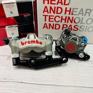 ADV150 ADV160 VARIO160 150 Original Brembo M5 M50 4POT CALIPER FRONT P34 RED LOGO 2POT CALIPER REAR 
