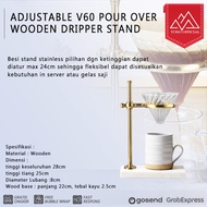 V60 Adjustable Pour Over Stand Dripper Coffee Dripper Station