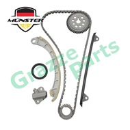 (7pc) Münster Timing Chain Kit Set 12761-59R00 Proton Ertiga P6-90A 2016–2019 Suzuki Ertiga AV414 AZ