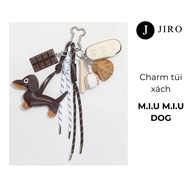 High quality M.I.U M.I.U DOG handbag Charm - Hot trend 2025