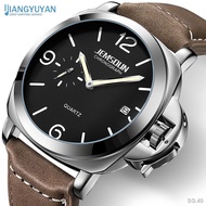 ❈Luxury Top Brand Sport Watch Men Waterproof Quartz Brown Leather Military Wrist Watch Men Army Clock Male relojes hombr