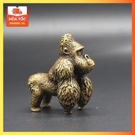 King Kong Monkey Bronze Statue (Size: 4.4 x 4.1cm)