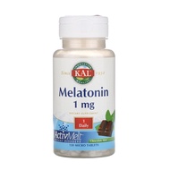 on handKal Melatonin Chocolate Mint Natural Flavor, 1mg ,120 micro chewable tablets