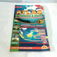 Atlas Map of Indonesia and the World.