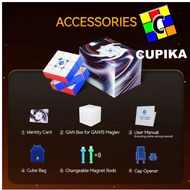 Cube Puzzle 3x3 Gan 15 Maglev Uv Coated 3x3 Original Magnetic Magnetic stickerless 10th Anniversary 