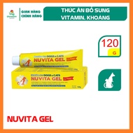 Vemedim Nuvita gel bổ sung vitamin khoáng tăng tính thèm ăn cho chó mèo tube nhôm vàng 120g