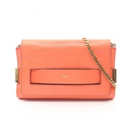 กระเป๋าสะพายไหล่ Chloe Elle สีส้ม หนังแท้ สำหรับผู้หญิง (มือสอง)