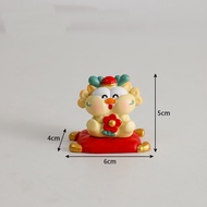 Mô Hình Rồng Tiểu Long Tọa Sen Trang Trí Decord