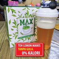 🔥HQ🔥Max Tea | Teh Kurus Viral | Teh Herba | Stevia | Madu | Lemon | Pegaga | Misai Kucing | Daun Rer
